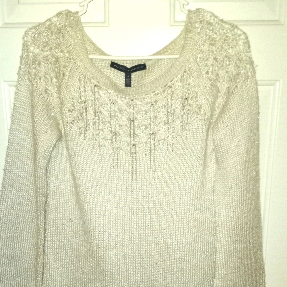 White House Black Market fancy sweater
